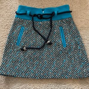 Milly tweed mini skirt